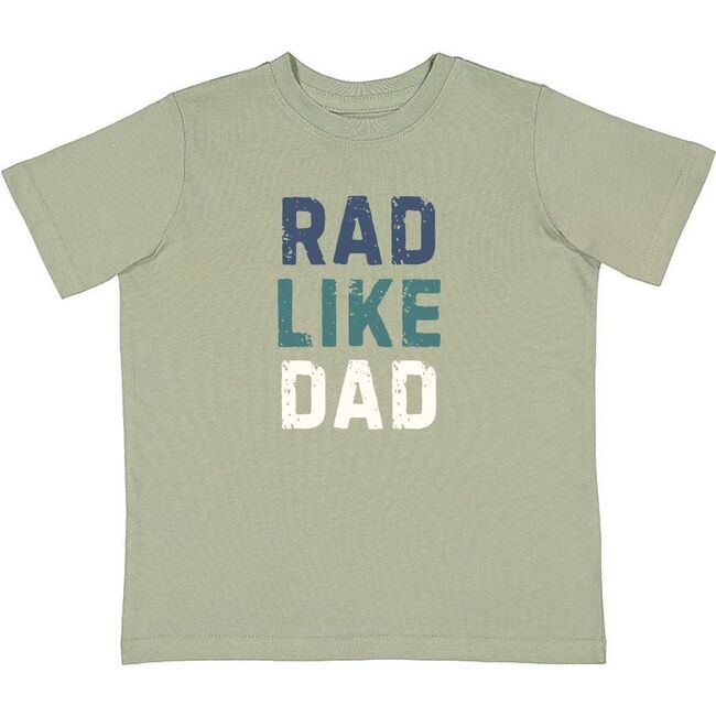 Rad Like Dad Short Sleeve T-Shirt, Sage