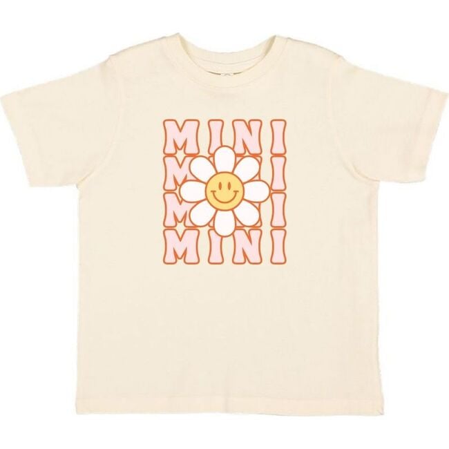 Mini Daisy Short Sleeve T-Shirt, Natural