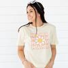 Mama Daisy Adult Short Sleeve T-Shirt, Natural - T-Shirts - 2
