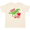Love Bites Valentine's Day Short Sleeve T-Shirt, Natural - T-Shirts - 1 - thumbnail