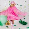 Hot Pink Star Cape, Pink - Costume Accessories - 4