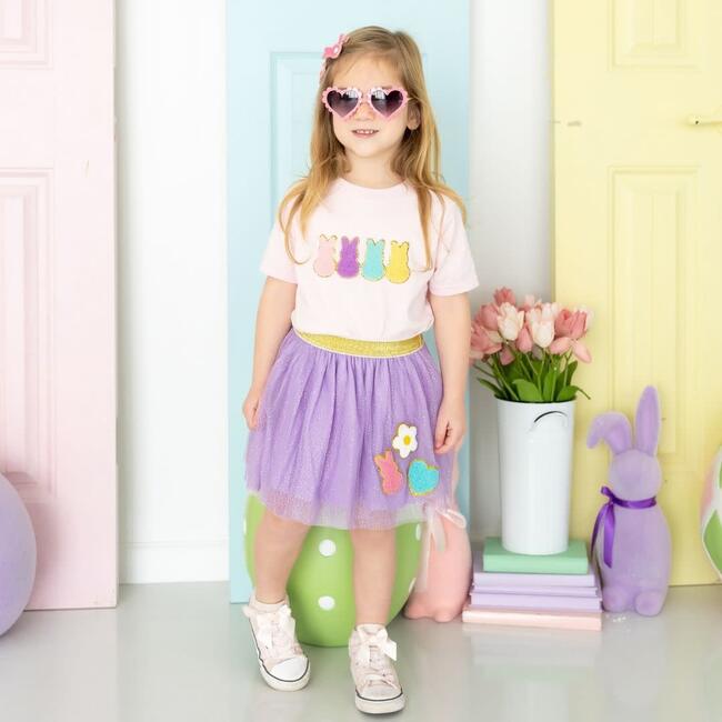 Easter Peeps Patch Short Sleeve T-Shirt, Ballet - T-Shirts - 2