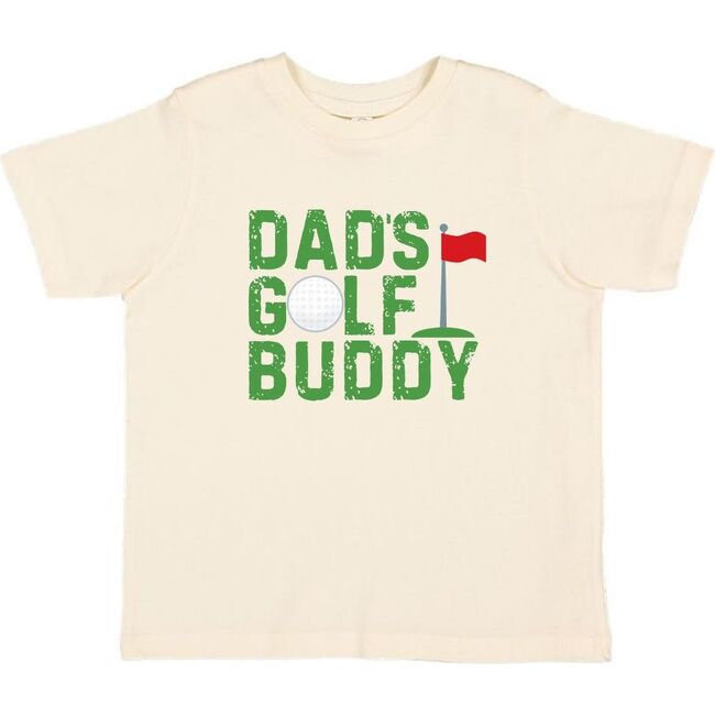 Dad's Golf Buddy Short Sleeve T-Shirt, Natural