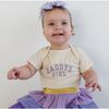 Daddy's Girl Short Sleeve Bodysuit, Natural - Onesies - 3