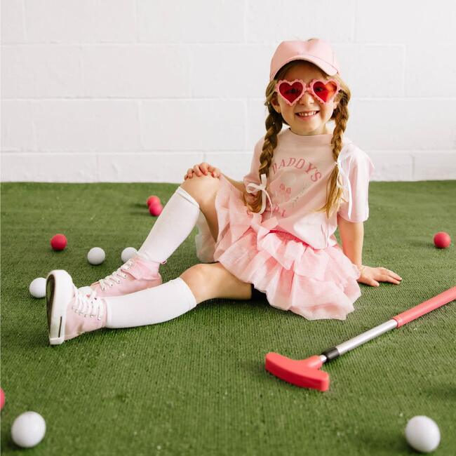 Daddy's Golf Girl Short Sleeve T-Shirt, Ballet - T-Shirts - 3