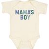 Mama's Boy Multi Short Sleeve Bodysuit, Natural - Onesies - 1 - thumbnail