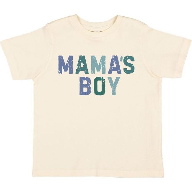 Mama's Boy Multi Short Sleeve T-Shirt, Natural