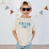 Mama's Boy Multi Short Sleeve T-Shirt, Natural - T-Shirts - 2