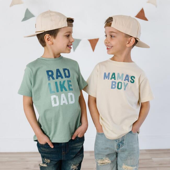 Mama's Boy Multi Short Sleeve T-Shirt, Natural - T-Shirts - 6