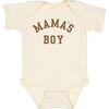 Mama's Boy Short Sleeve Bodysuit, Natural - Onesies - 1 - thumbnail