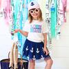 Lake Babe Patch Short Sleeve T-Shirt, White - T-Shirts - 3