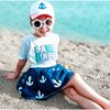 Lake Babe Patch Short Sleeve T-Shirt, White - T-Shirts - 4