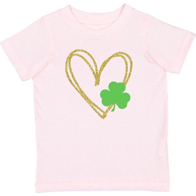 Shamrock Heart St. Patrick's Day Short Sleeve T-Shirt, Ballet