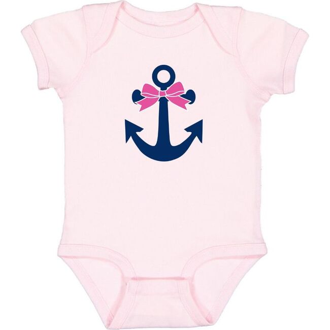 Anchor Bow Short Sleeve Bodysuit, Ballet