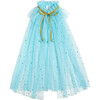 Aqua Star Cape, Aqua - Costume Accessories - 1 - thumbnail