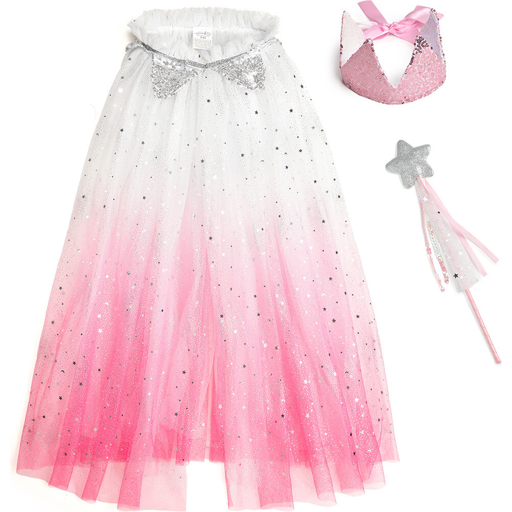 Princess Dress Up Kit, Pink - Costume Accessories - 1