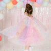 Pastel Rainbow Cape, Multi - Costume Accessories - 2