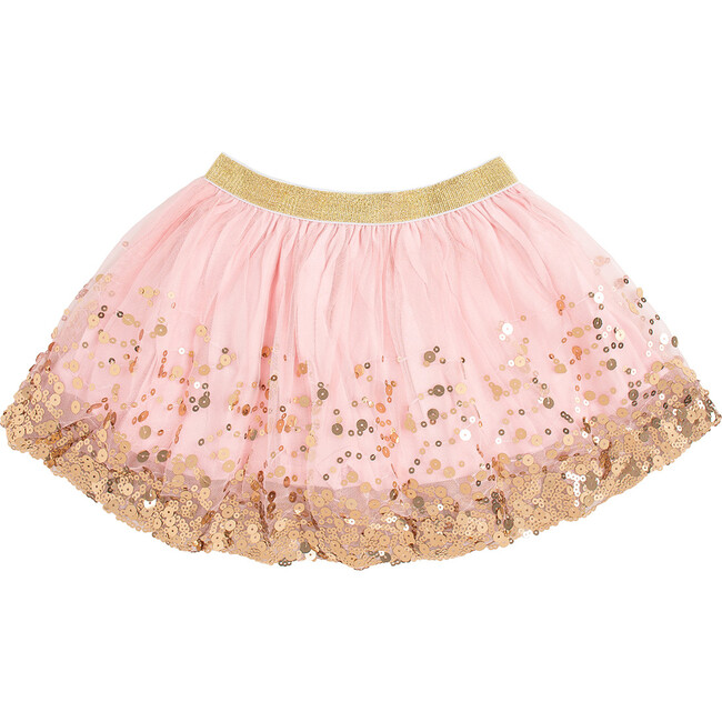 Gold Blush Sequin Tutu, Pink