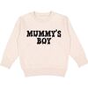 Mummy's Boy Halloween Sweatshirt, Natural - Sweatshirts - 1 - thumbnail