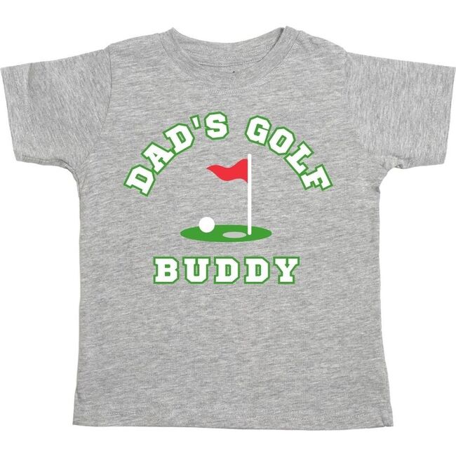 Dad's Golf Buddy Short Sleeve T-Shirt, Grey - T-Shirts - 1