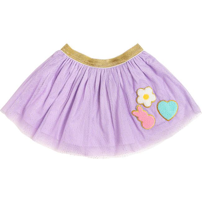 Bunny Patch Easter Tutu, Lavender - Tutus - 1