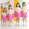 First Grade Pencil Bow Short Sleeve T-Shirt, Ballet - T-Shirts - 5