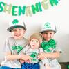 Lucky Charm Shamrock St. Patrick's Day Trucker Hat, Grey - Hats - 2