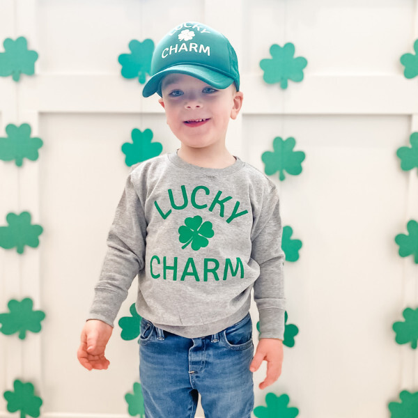 Lucky Charm L/S Sweatshirt, Gray - Sweatshirts - 3