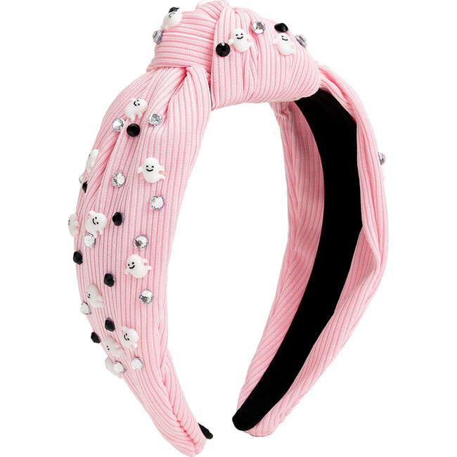 Spooky Halloween Gemstone Headband, Pink