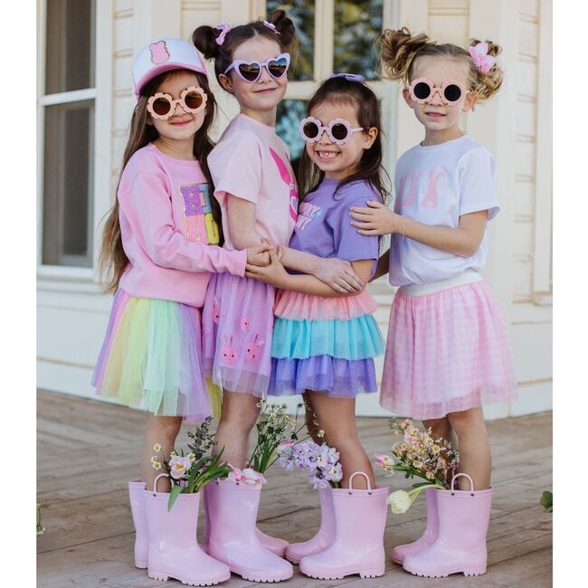 Lavender Bunny Tutu, Purple - Tutus - 5