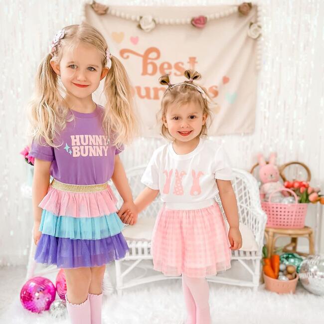 Hunny Bunny S/S Shirt, Lavender - T-Shirts - 5
