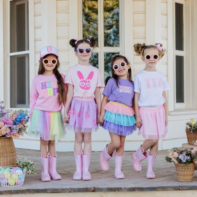 Hunny Bunny S/S Shirt, Lavender - T-Shirts - 6