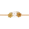 Boho Floral Glitter Baby Headband, Multi - Headbands - 1 - thumbnail