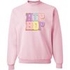 Hip Hop Patch Adult L/S Sweatshirt, Pink - Sweatshirts - 1 - thumbnail