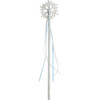 Snowflake Wand, Silver - Costume Accessories - 1 - thumbnail