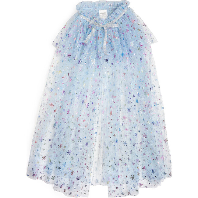 Snow Princess Cape, Light Blue - Costume Accessories - 1