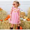 Pumpkin Blush Long Sleeve Tutu Dress, Blush - Dresses - 2