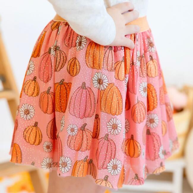 Pumpkin Daisy Tutu, Multi - Skirts - 3