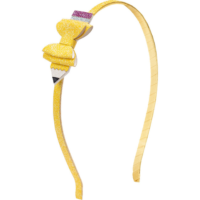 Pencil Bow Headband, Multi - Hair Accessories - 1