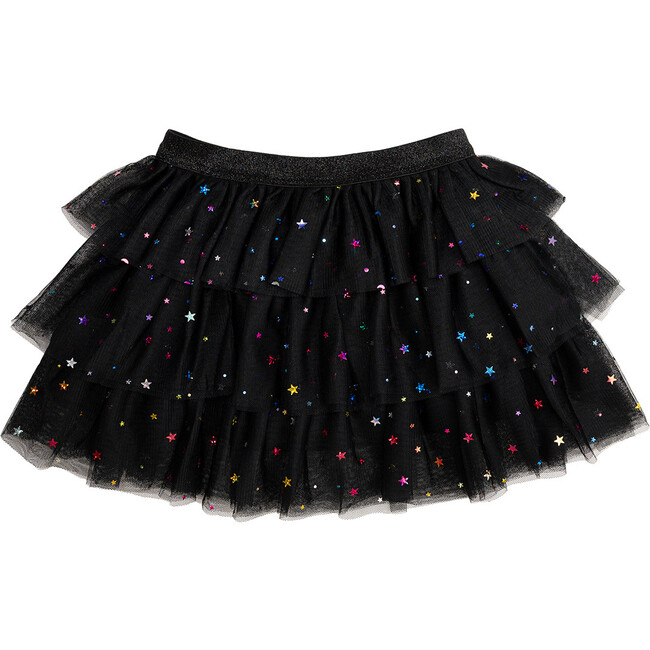 Starry Night Petal Tutu, Black - Tutus - 1