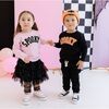 Spooky Patch Halloween Sweatshirt, Black - Sweatshirts - 3