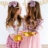 Hanukkah Tulle Bow Headband, Pink - Hair Accessories - 2