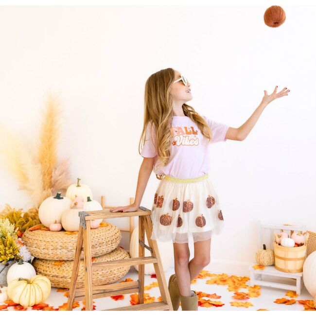 Fall Vibes Short Sleeve T-Shirt, Ballet - T-Shirts - 2