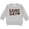 Game Day Patch Sweatshirt, Grey - Sweatshirts - 1 - thumbnail