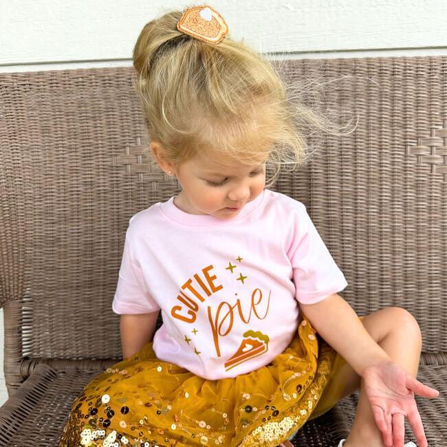 Cutie Pie Thanksgiving Short Sleeve T-Shirt, Ballet - T-Shirts - 5