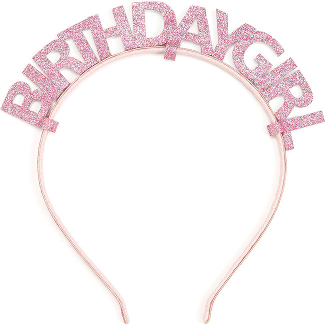 Birthday Girl Headband, Pink