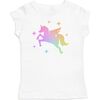 Magical Unicorn S/S Shirt, White - T-Shirts - 1 - thumbnail