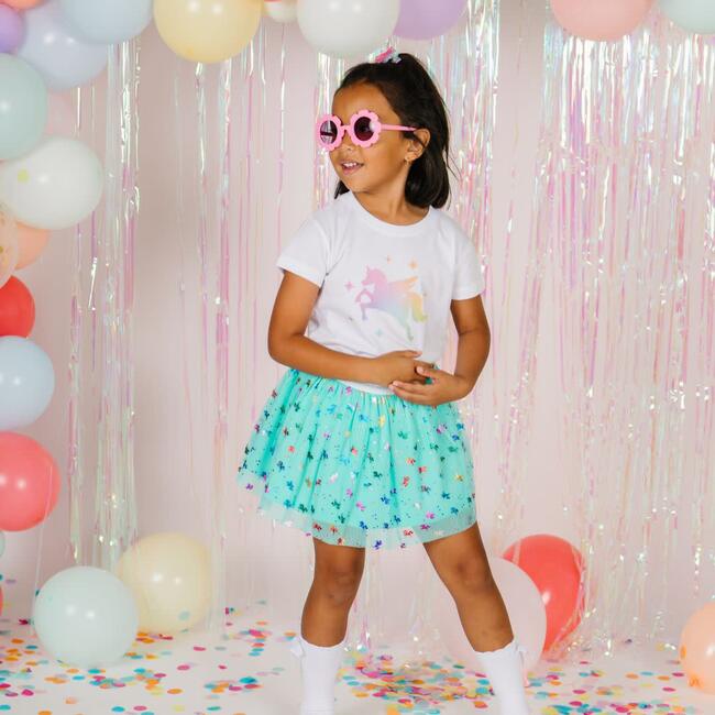 Magical Unicorn S/S Shirt, White - T-Shirts - 2