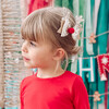 Red Nose Reindeer Soft Headband, Gold - Hair Accessories - 2