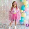 Raspberry Confetti Tutu, Pink - Tutus - 2